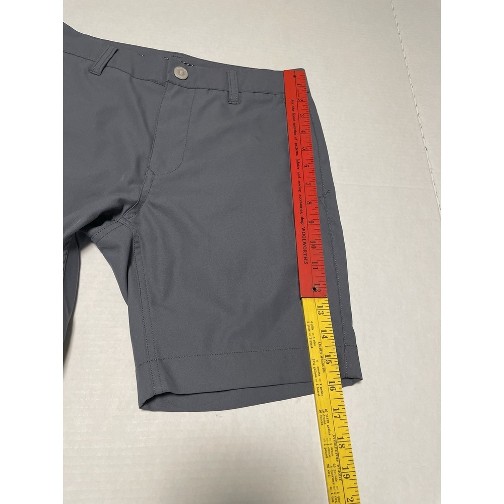 Bonobos Mens 28 Golf Shorts 8" Inseam Gray Polyester Performance - Picture 4 of 10